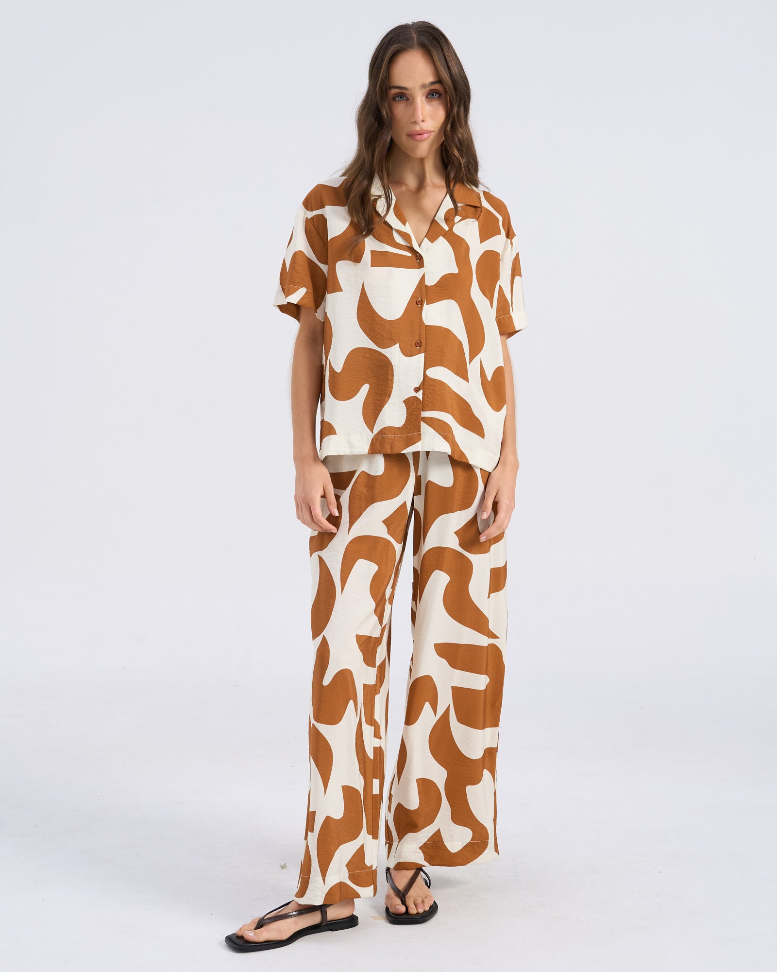 VMGEO PRINTED PANTS